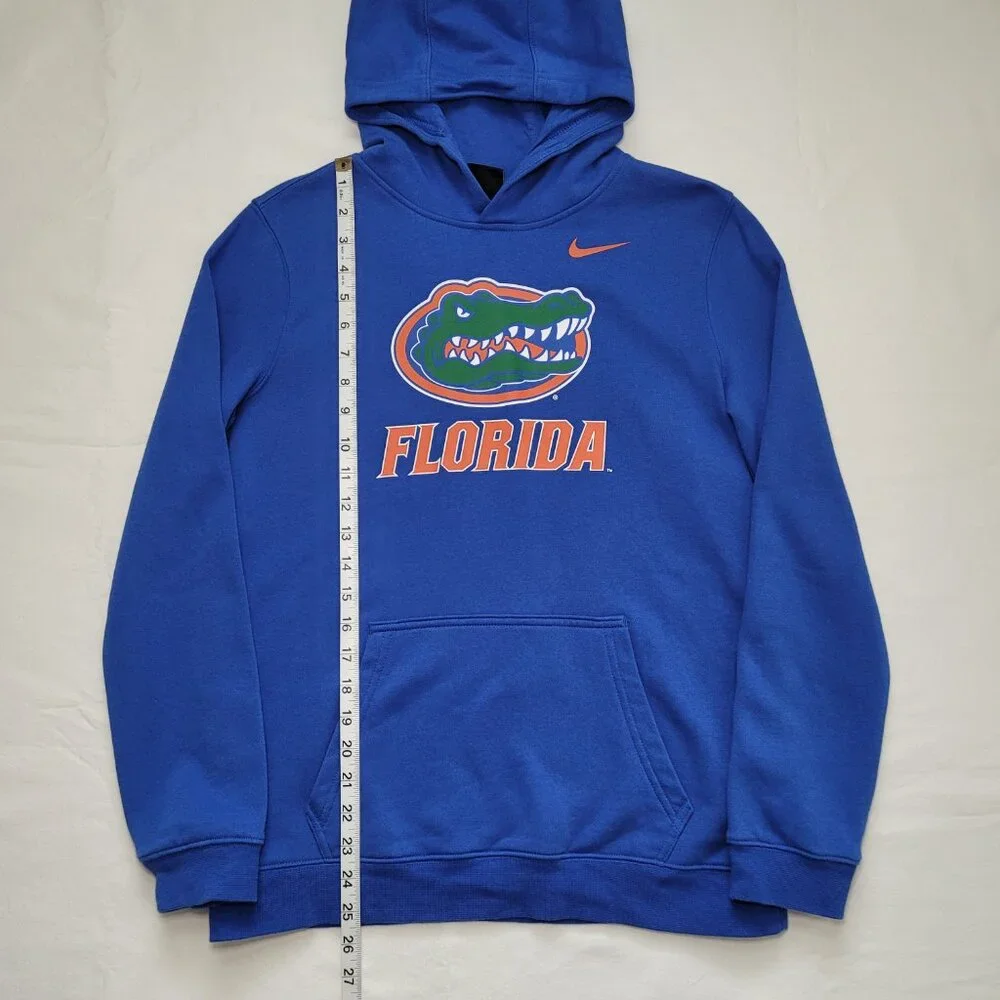 Nike Florida Gators Hoodie Blue NCAA College Pullover Sweatshirt Youth XLarge